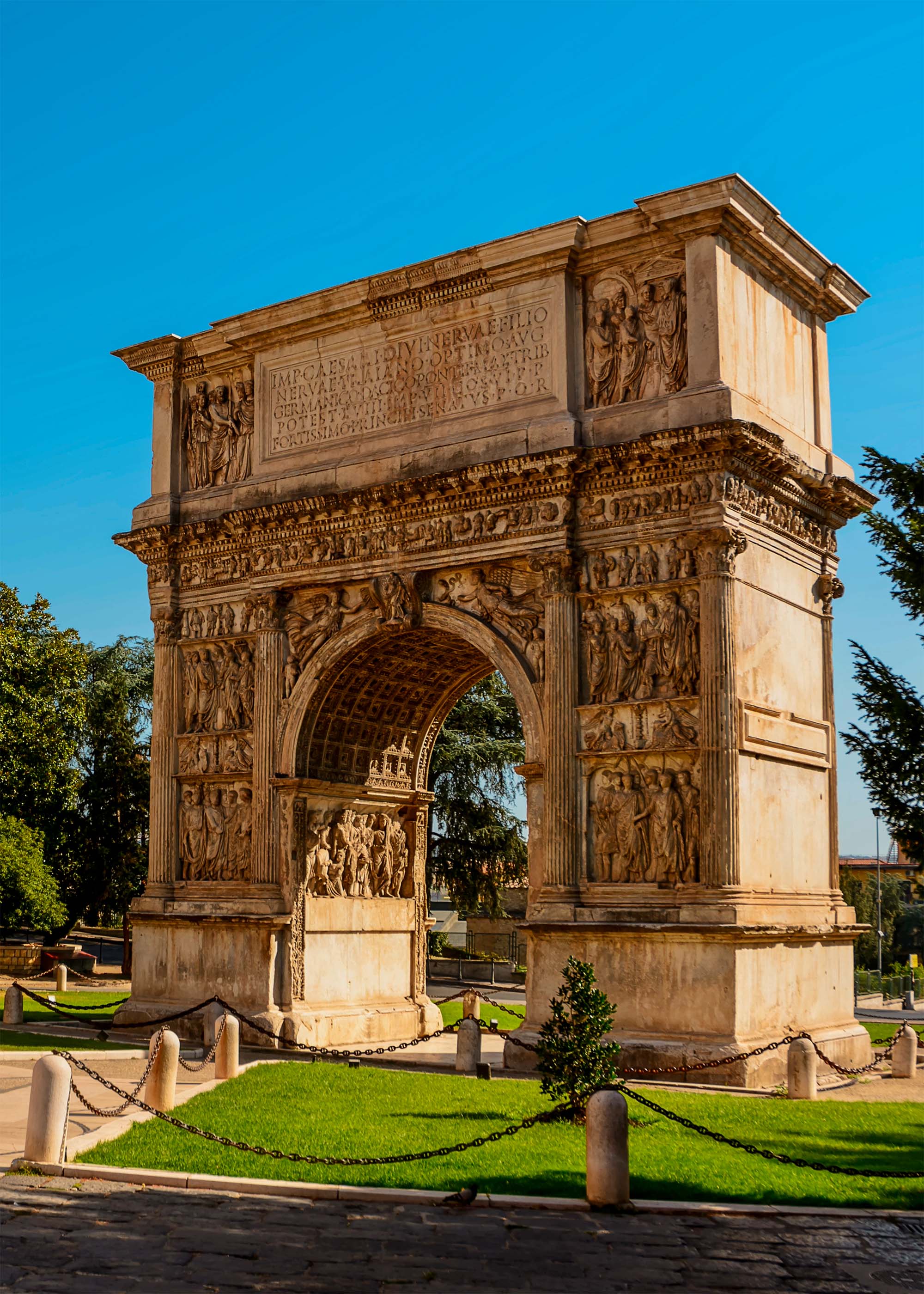 The Arch of Trajan in Benevento