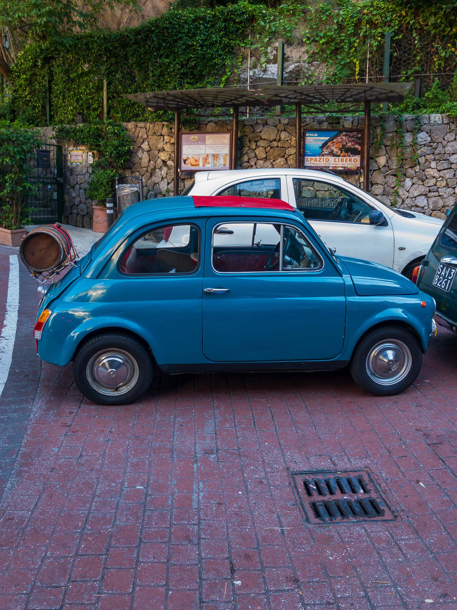 Fiat 500 @ Positano © Nicholas V. K.