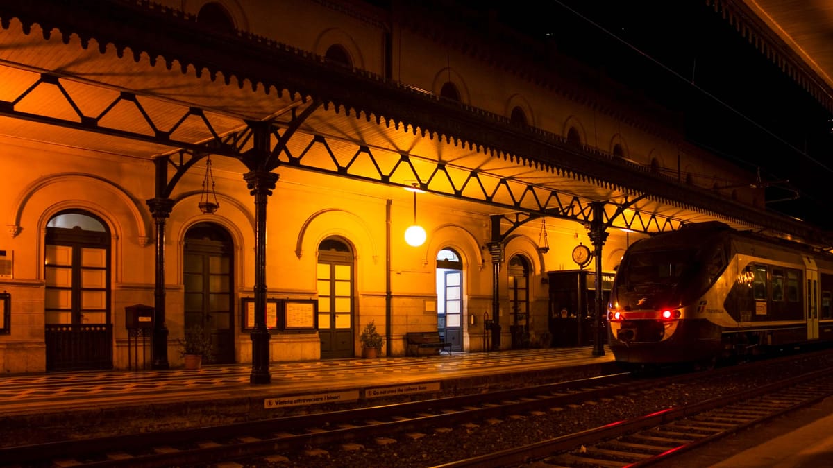 Taormina's Train Station